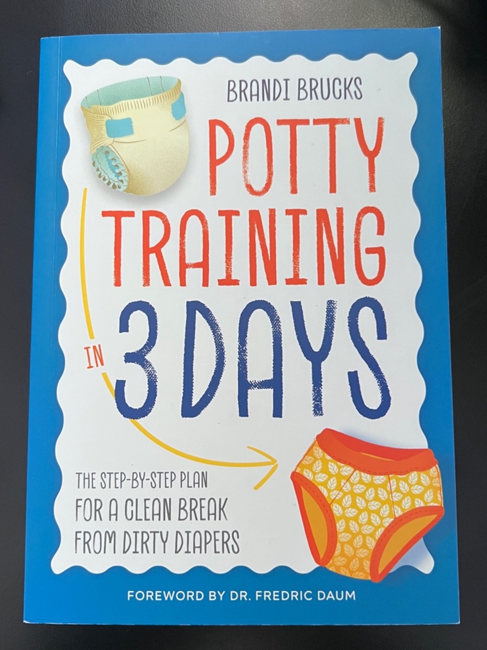 Potty Training in 3 Days by Brandi Brucks - Blue/White Cover
